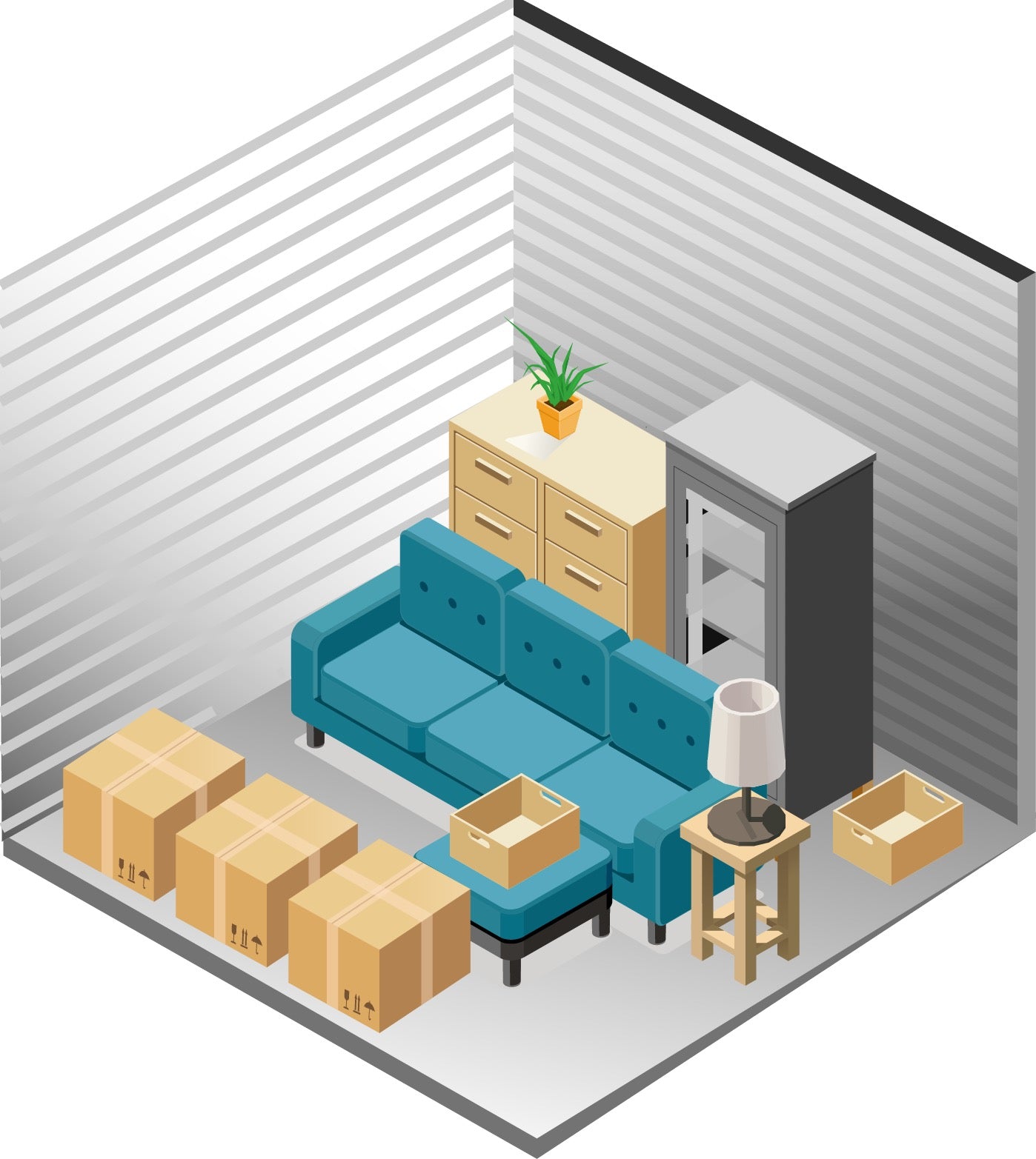 11′ x 10′ Unit for 1st Floor